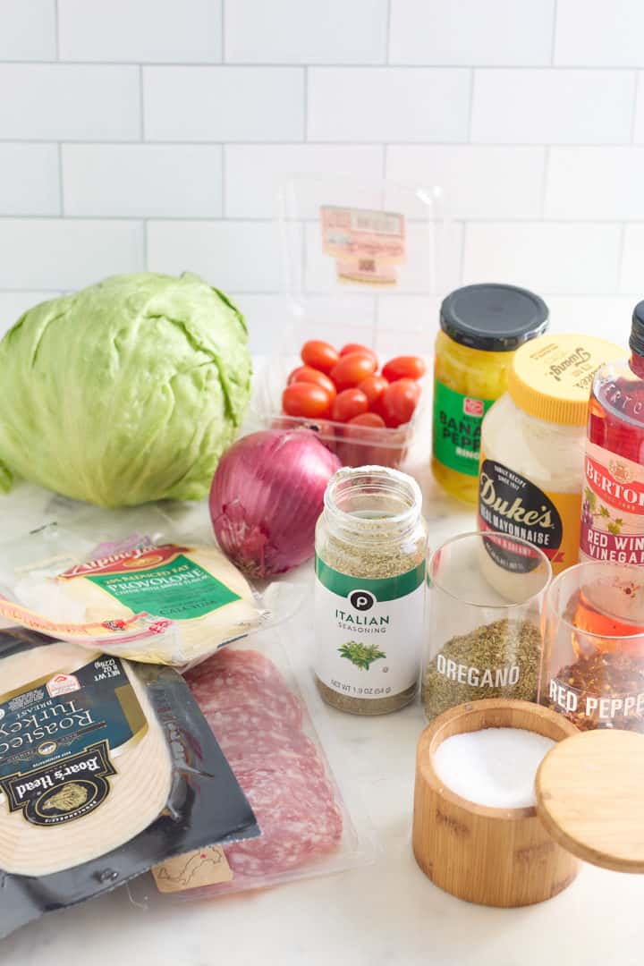 Grinder Salad Recipe What to Pack for Lunch